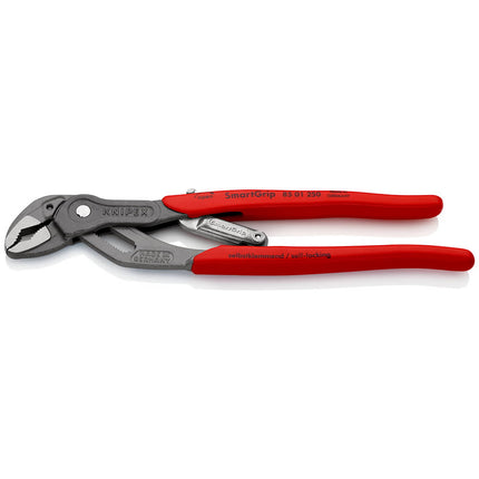 Pinze per pompe dell'acqua KNIPEX SmartGrip(R) Lunghezza 250 mm Larghezza di serraggio 10-36 mm ( 4000810699 )