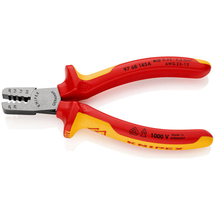 Pinze per crimpare i fili KNIPEX lunghezza totale 145 mm ( 4000795074 )