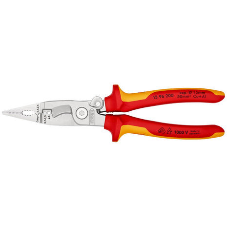 KNIPEX Pinze per installazione elettrica lunghezza 200 mm VDE ( 4000811006 )