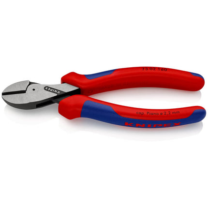 Frese diagonali compatte KNIPEX X-Cut(R) lunghezza 160 mm ( 4000810973 )