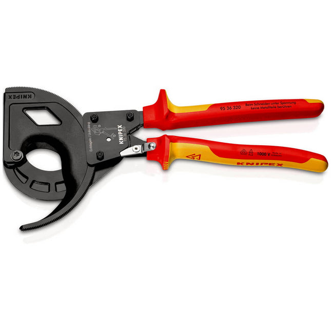 KNIPEX cable cutter total length 320 mm max. 60 (600 mm²) mm ( 4000810942 )