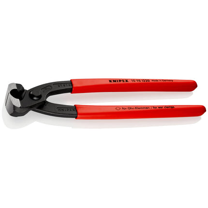 Szczypce do zaciskania uszu KNIPEX Całkowita długość 220 mm ( 4000795367 )