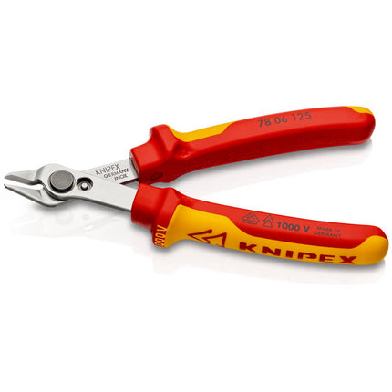 KNIPEX Pince coupante latérale électronique Electronic Super-Knips® longueur 125 mm forme 0 ( 4000811090 )