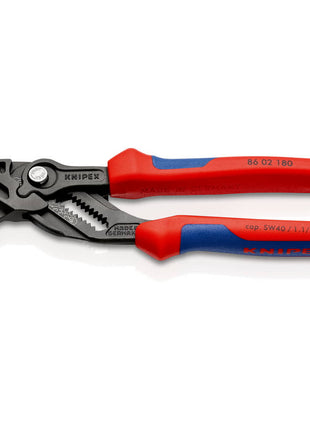 Szczypce KNIPEX długość klucza 180 mm czarne atramentowane ( 4000811070 )