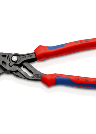 Szczypce KNIPEX długość klucza 180 mm czarne atramentowane ( 4000811070 )