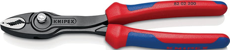 KNIPEX Pince à préhension frontale TwinGrip longueur 200 mm ( 8000883019 )