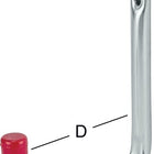 VORMANN wall hook U-shape without rubber coating Projection 114 mm ( 3000273041 )