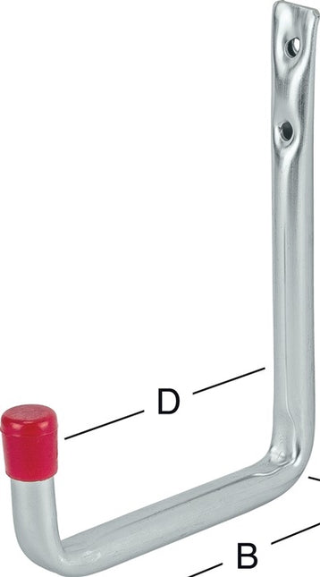 VORMANN Crochet mural en U sans gommage Saillie 150 mm ( 3000273042 )