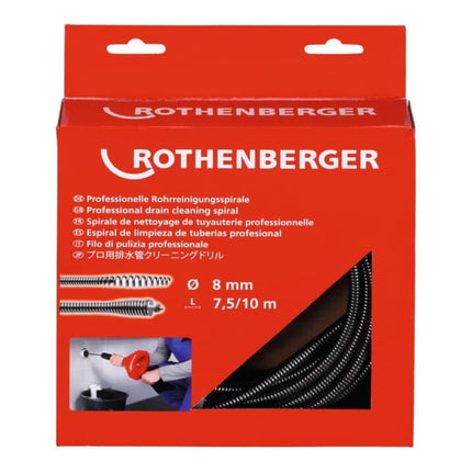 ROTHENBERGER spiral tool ROSPIMATIC length 7.5 m spiral-Ø 8 mm ( 8000739564 )