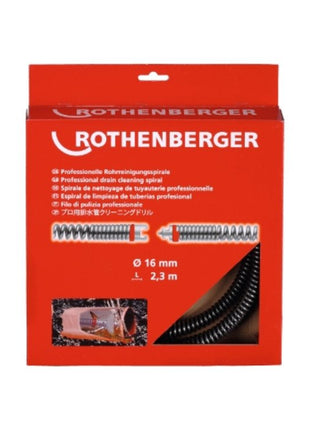 ROTHENBERGER SMK spirale per la pulizia dei tubi lunghezza 4,5 m spirale Ø 22 mm ( 4000781215 )