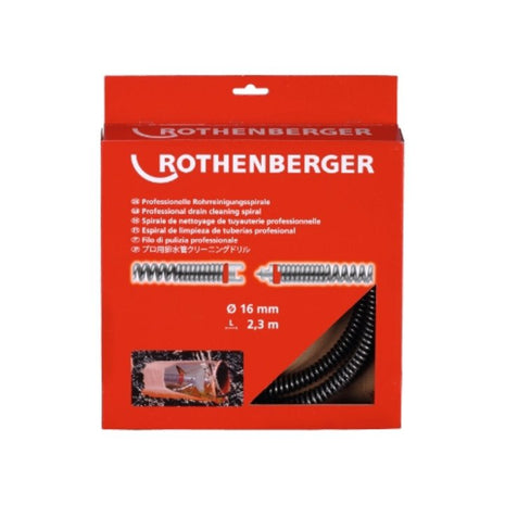 ROTHENBERGER SMK spirale per la pulizia dei tubi lunghezza 4,5 m spirale Ø 22 mm ( 4000781215 )