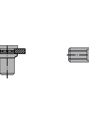 GESIPA dado per rivetto cieco PolyGrip(R) gambo per rivetto d x l 11 x 20 mm M8 ( 4000813824 )