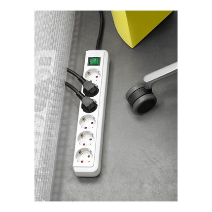 Regleta de enchufes BRENNENSTUHL Eco Line 16 A 250 V blanco ( 4000873538 )