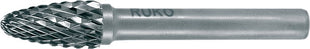 RUKO Burr RBF Ø 8 mm Lunghezza testa 18 mm Gambo Ø 6 mm ( 4000602854 )