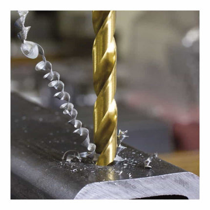 Juego de brocas espirales RUKO DIN 338 tipo N Ø nominal 1-10x0,5 mm ( 4000600883 )