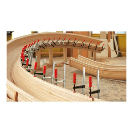 BESSEY malleable cast iron screw clamp TG Clamping width 250 mm Projection 120 mm ( 4000831408 )