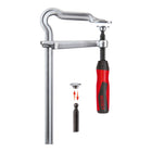 Abrazadera de tornillo BESSEY totalmente de acero OMEGA Ancho de sujeción 160 mm Proyección 80 mm ( 4000831470 )