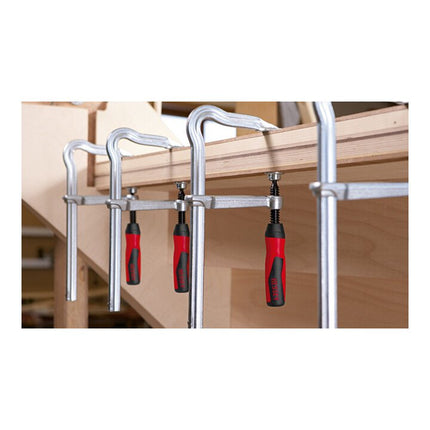 Abrazadera de tornillo BESSEY totalmente de acero OMEGA Ancho de sujeción 250 mm Proyección 120 mm ( 4000831472 )