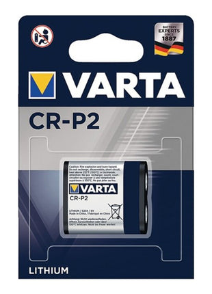 Bateria VARTA ULTRA Lithium 6 V CRP2 1450 mAh ( 4000901766 )