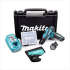 Makita DF 330 DSP1A 10,8 V Akku Bohrschrauber Set mit 2 x 1,3Ah Akku + Ladegerät + Koffer + Behälter für Zubehör + Holstertasche - Toolbrothers