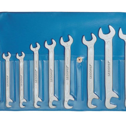 GEDORE double open-end spanner set 8-0100 10-piece SW5-13 mm ( 4000770354 )