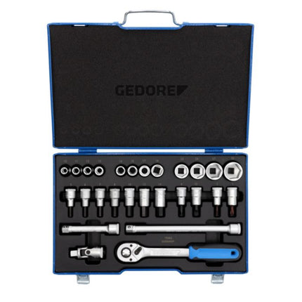 GEDORE Steckschlüsselsatz 19 IMU-10 27-teilig 1/2 ″ ( 4000821548 )