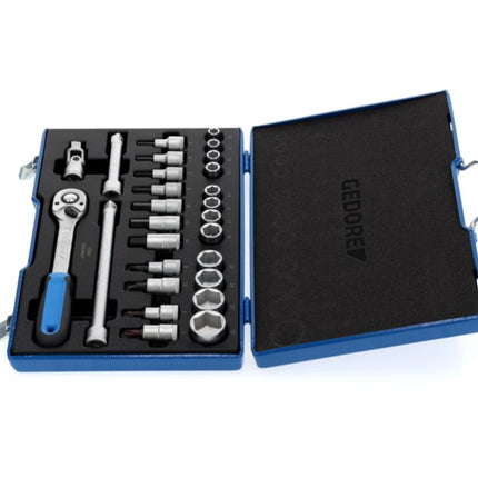 GEDORE Steckschlüsselsatz 19 IMU-10 27-teilig 1/2 ″ ( 4000821548 )