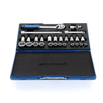 GEDORE Steckschlüsselsatz 19 IMU-10 27-teilig 1/2 ″ ( 4000821548 )