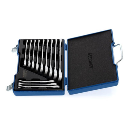 GEDORE ratchet spanner set 7 R-012 12-piece spanner widths 8-19 mm ( 4000821989 )