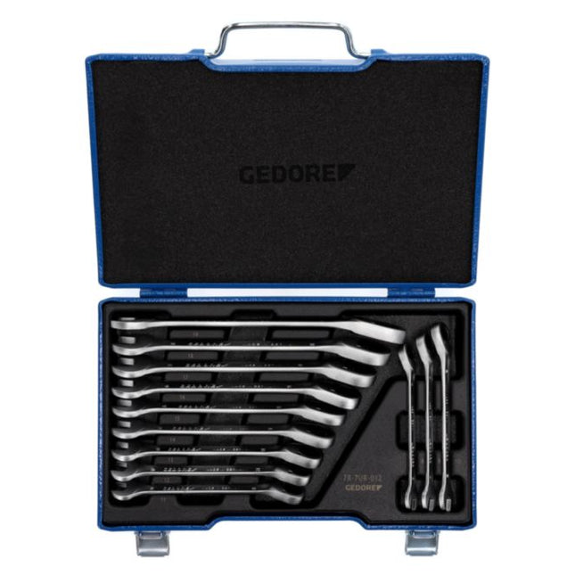 Set di chiavi a cricchetto GEDORE 7 UR-012 12 pezzi larghezza 8-19 mm ( 4000821990 )