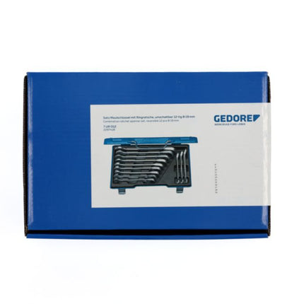 Set di chiavi a cricchetto GEDORE 7 UR-012 12 pezzi larghezza 8-19 mm ( 4000821990 )