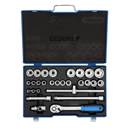 GEDORE Steckschlüsselsatz 19 VMU-10 28-teilig 1/2 ″ ( 4000880520 )