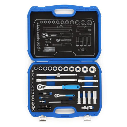 GEDORE Steckschlüsselsatz 19 BMC 20 69-teilig 1/4 + 1/2 ″ ( 4000820592 )
