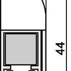 Uszczelka drzwiowa ATHMER Wind-Ex 1-310 1-stronna długość 860 mm ( 3327023014 )