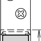ATHMER Joint de porte Schall-Ex(R) Ultra WS 1-290 2 côtés longueur 833 mm ( 3327023005 )