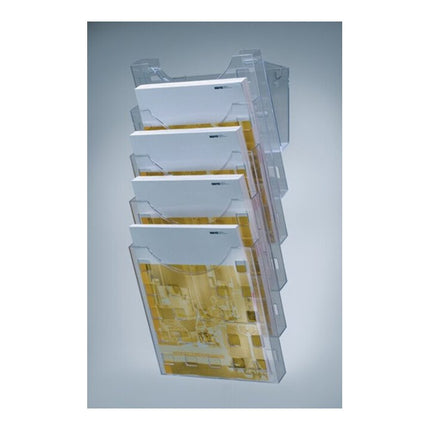 HELIT portafolletos de pared 5 compartimentos DIN A4 ( 9000493300 )