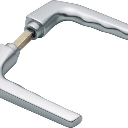 Par de manillas HOPPE Frankfurt 117L Aluminio F1 ( 3000252569 )