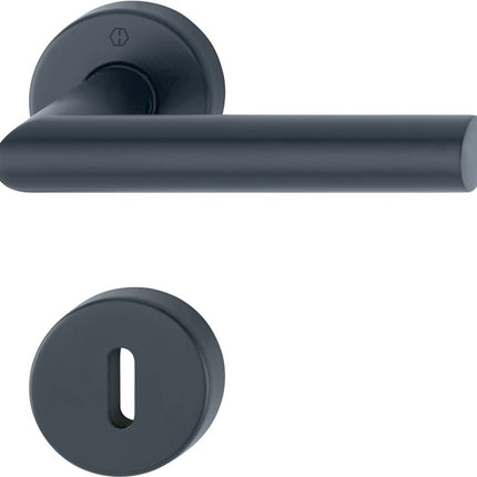 HOPPE Escutcheon set Amsterdam E1400Z/42KV/42KVS Stainless steel F9714M ( 3000209761 )