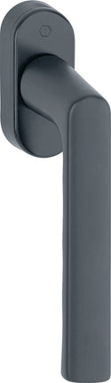 HOPPE window handle Hamburg 0700L/U26 Aluminium F9714M black matt ( 3000203154 )