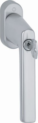 Manilla de ventana HOPPE Hamburg 0700LS/U26 100NM Aluminio F1 Aluminio color plata ( 3000203155 )
