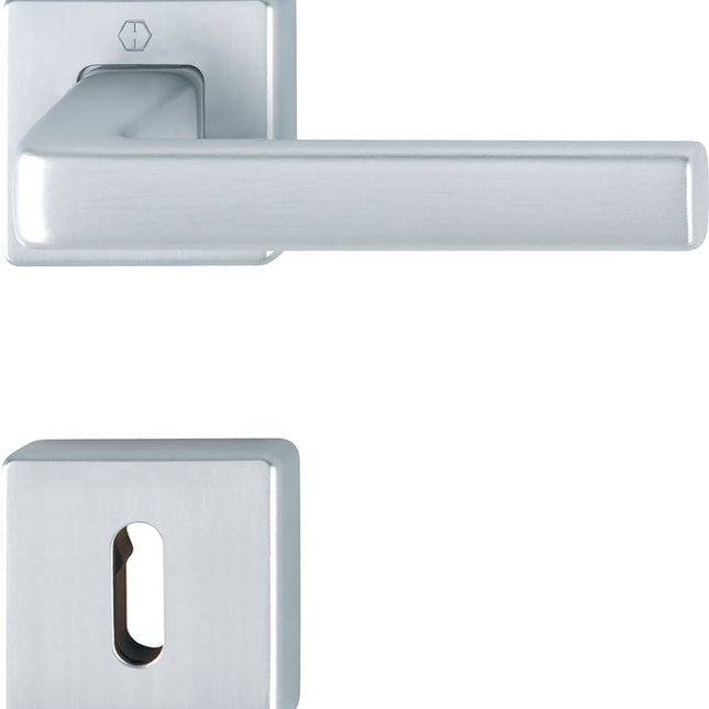 HOPPE rose set Dublin 1124 / 843KV/843KVS Aluminium F1 ( 3000203135 )