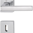 Juego de rosetas HOPPE Dublin 1124 / 843KV/843KVS Aluminio F249 ( 3000203138 )