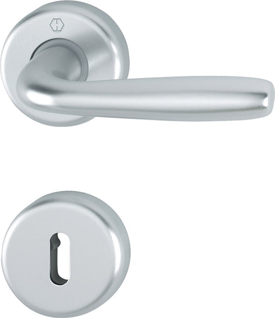 HOPPE rose set Maribor 1766 / 17KV/17KVS Aluminium F1 ( 3000203144 )