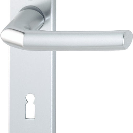 HOPPE short escutcheon set Birmingham 1117/202KP Aluminium F1 ( 3000252946 )