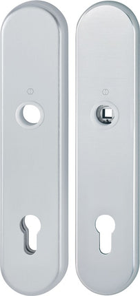 HOPPE long plate pair E3331/3310 F1 / silver-coloured F1 ( 3000209802 )