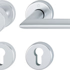 HOPPE Rosettengarnitur Stockholm 58/42KV/42KVS/1140 Aluminium F1 ( 3000252246 )