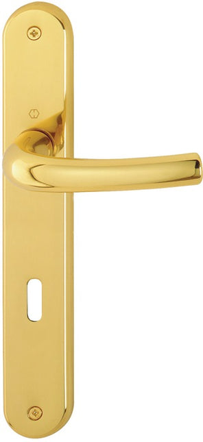 HOPPE set di rosette lunghe Tôkyô M1710RH/265 ottone F71 ( 3000252619 )