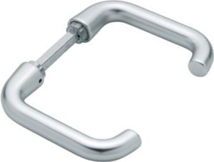 HOPPE lever handle pair Paris 138L Aluminium F1 ( 3000252102 )
