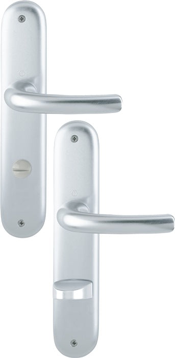 HOPPE long escutcheon set Tôkyô 1710/273P Aluminium F1 ( 3000252604 )