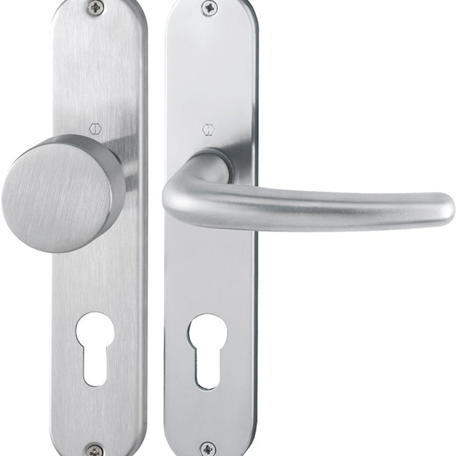 HOPPE long escutcheon set Denver E58/302/1310Z stainless steel F69 ( 3000252653 )